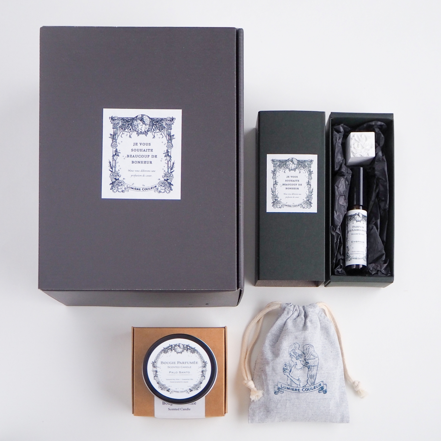 パロサントキャンドル＆ルームスプレー&サシェ